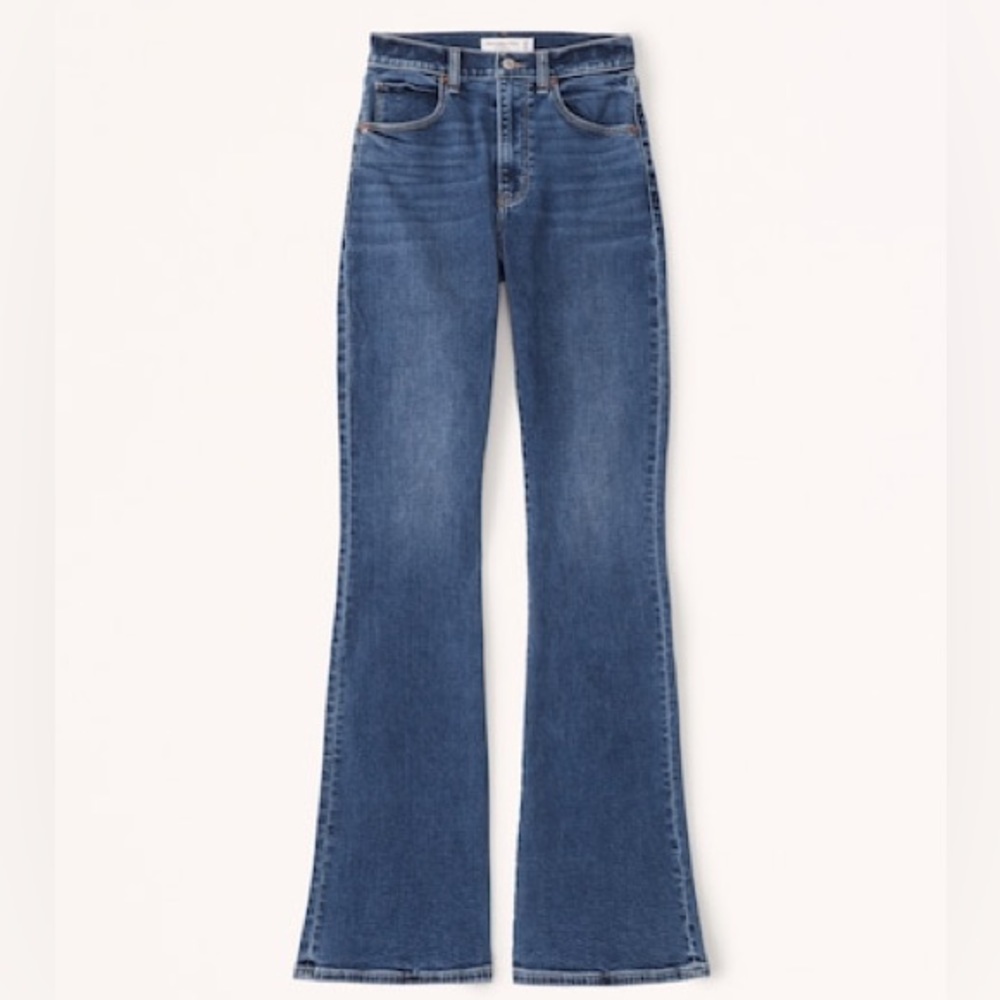 Abercrombie 70’s vintage flare ultra high rise jeans